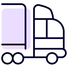 Moderne transportmidler icon
