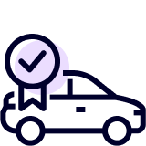 Moderne bilpark icon